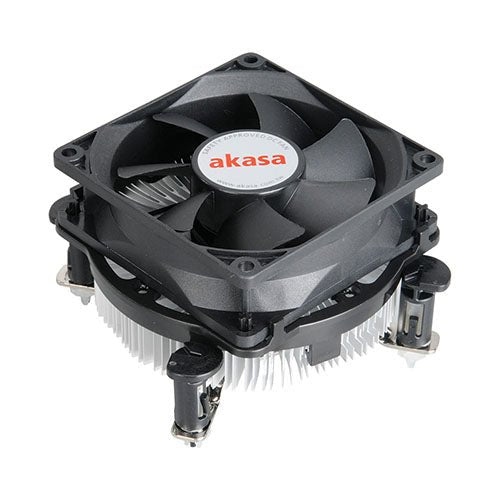Akasa AK-CCE-7102EP Ultra Quiet Heatsink and Fan, Intel 1200/115X/775, Ultra Quiet PWM Fan, 73W TDP - X-Case.co.uk Ltd