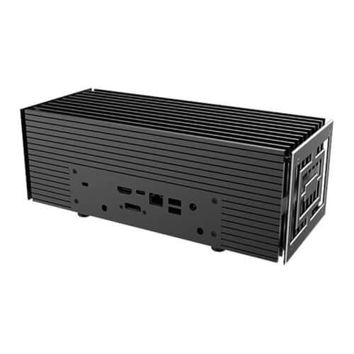 Akasa Turing A50 MKII Compact Fanless Case for ASUS PN51 and PN50 with AMD Ryzen, Vertical/Horizontal - X-Case.co.uk Ltd