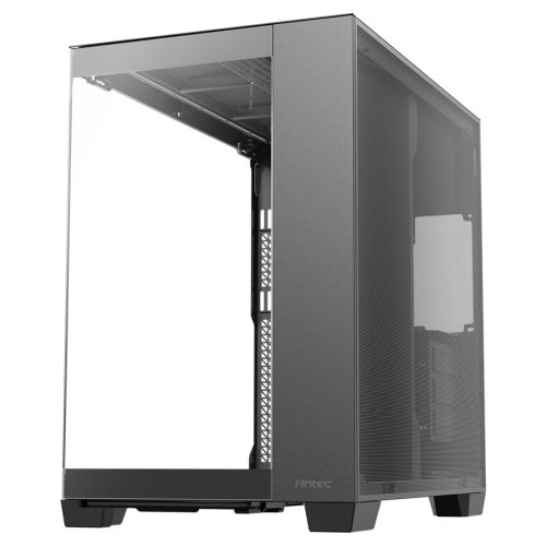 Antec C8 Gaming Case w/ Glass Side & Front, E-ATX, Dual Chamber, Mesh Panels, USB-C, Black - X-Case.co.uk Ltd