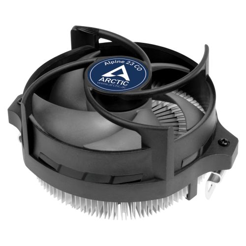 Arctic Alpine 23 CO Compact Heatsink & Fan for Continuous Operation, AMD AM5/AM4, Dual Ball Bearing, 100W TDP - X-Case.co.uk Ltd