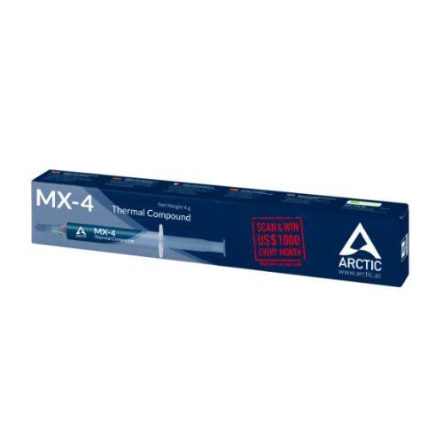 Arctic MX-4 Thermal Compound, 4g Syringe, 8.5W/mK - X-Case.co.uk Ltd