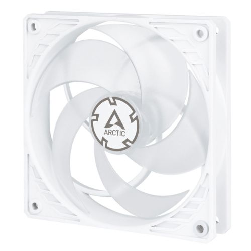 Arctic P12 12cm Pressure Optimised PWM PST Case Fan, Fluid Dynamic, 200-1800 RPM White & Transparent - X-Case.co.uk Ltd