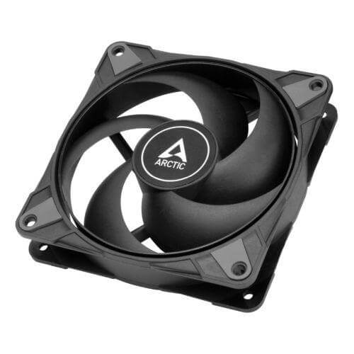 Arctic P12 Max High-Performance 12cm PWM Case Fan, Dual Ball Bearing, 200-3300 RPM, 0dB Mode, Black - X-Case.co.uk Ltd