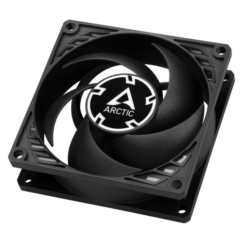 Arctic P8 Max High-Performance 8cm PWM Case Fan, Dual Ball Bearing, 500-5000 RPM, 0dB Mode, Black - X-Case.co.uk Ltd