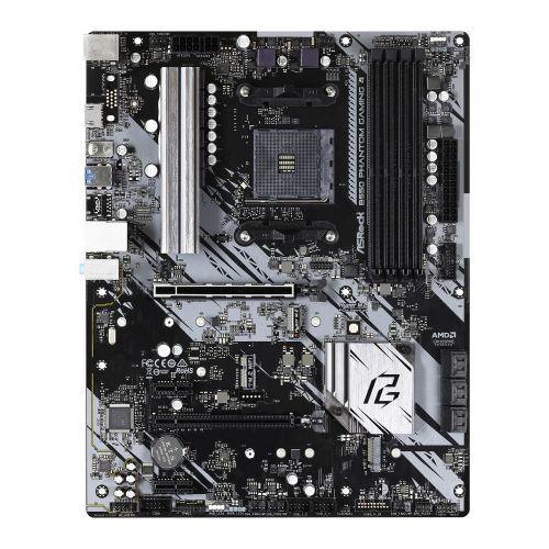 Asrock B550 PHANTOM GAMING 4, AMD B550, AM4, ATX, 4 DDR4, HDMI, XFire, PCIe4, M.2 - X-Case.co.uk Ltd