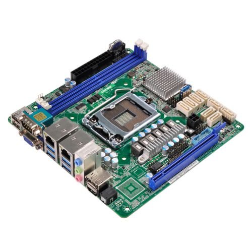 Asrock Rack C236 WSI Server Board, Intel C236, 1151, Mini ITX, DDR4, Dual GB LAN, Serial Port - X-Case