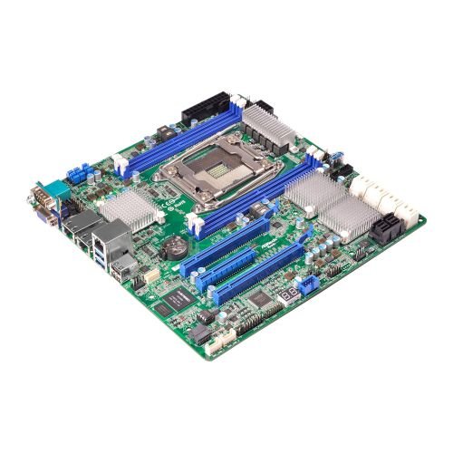 Asrock Rack EPC612D4U Server Board, Intel C612, 2011, Micro ATX, Dual GB LAN, IPMI LAN, Serial Port - X-Case