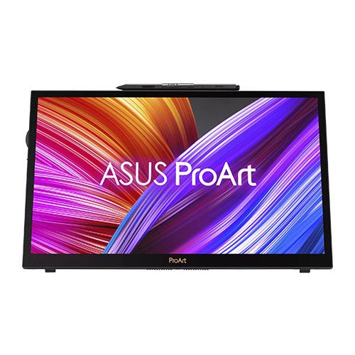 Asus 15.6" ProArt Portable Touchscreen IPS 4K UHD Monitor (PA169CDV), 3840 x 2160, USB-C, HDMI, ProArt Pen, WACOM EMR, 100% sRGB, Control Panel - X-Case.co.uk Ltd