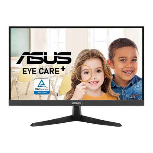 Asus 22" Eye Care Plus Monitor (VY229HE), IPS, 1920 x 1080, 1ms, 75Hz, VGA, HDMI, VESA - X-Case.co.uk Ltd