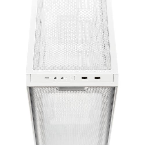 Asus A21 Gaming Case w/ Glass Window, Micro ATX, Mesh Front, 380mm GPU & 360mm Radiator Support, White - X-Case.co.uk Ltd