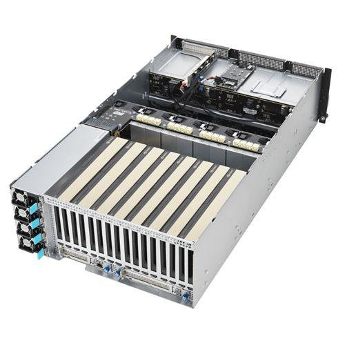 Asus (ESC4000A-E10) AMD EPYC 7002 2U Single-Socket GPU Barebone Server, AMD SP3, Supports 8 GPUs, Dual GB LAN, OCP 3.0, PCIe 4.0, M.2, 2200W Platinum PSU - X-Case.co.uk Ltd