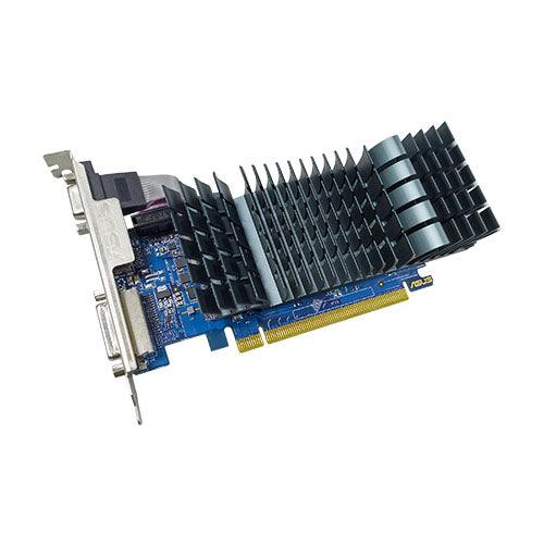 Asus GT710, 2GB DDR3, PCIe2, VGA, DVI, HDMI, Silent, 954MHz Clock, Low Profile (Bracket Included) - X-Case.co.uk Ltd