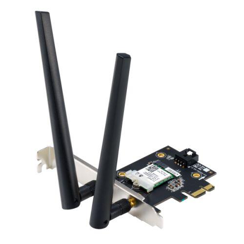 Asus (PCIE-AX1800) AX1800 Wireless Dual Band PCI Express Wi-Fi 6 Adapter, Bluetooth 5.2, WPA3, OFDMA & MU-MIMO - X-Case.co.uk Ltd