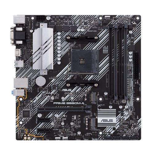 Asus PRIME B550M-A, AMD B550, AM4, Micro ATX, 4 DDR4, VGA, DVI, HDMI, PCIe4, M.2 - X-Case.co.uk Ltd