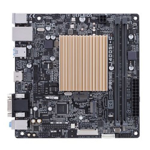 Asus PRIME J4005I-C, Integrated Intel Dual-Core J4005, Thin Mini ITX, 2 DDR4, VGA, HDMI, Serial Port, M.2 - X-Case.co.uk Ltd