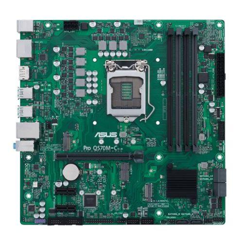 Asus PRO Q570M-C/CSM - Corporate Stable Model, Intel Q570, 1200, Micro ATX, 4 DDR4, HDMI, 2 DP, 2x M.2 - X-Case.co.uk Ltd