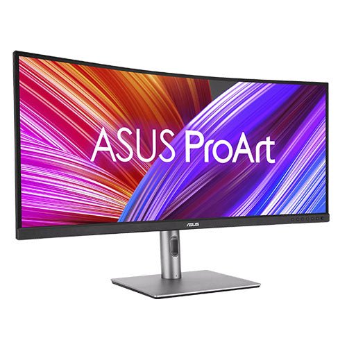 Asus ProArt Display 34" Ultra-wide Curved Professional Monitor (PA34VCNV), IPS, 21_9, 3440 x 1440, 100% sRGB, 60Hz, USB-C, RJ45, VESA - X-Case.co.uk Ltd