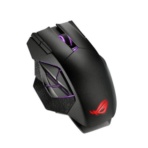 Asus ROG Spatha X Gaming Mouse, Wired/Wireless, 19,000 DPI, 12 Programmable Buttons, RGB LED - X-Case.co.uk Ltd