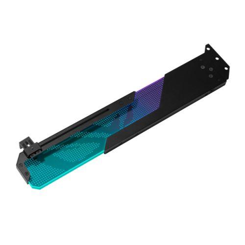 Asus ROG Wingwall Graphics Card Holder, Easily Adjustable, RGB Lighting, Aluminium Structure, Acrylic Plate, Universal GPU Support - X-Case.co.uk Ltd