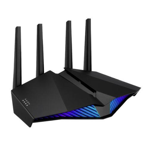 Asus (RT-AX82U) AX5400 (574+4804Mbps) Wireless Dual Band RGB Wi-Fi 6 Router, Mobile Game Mode, 802.11ax, AiMesh, Lifetime Free Internet Security - X-Case.co.uk Ltd