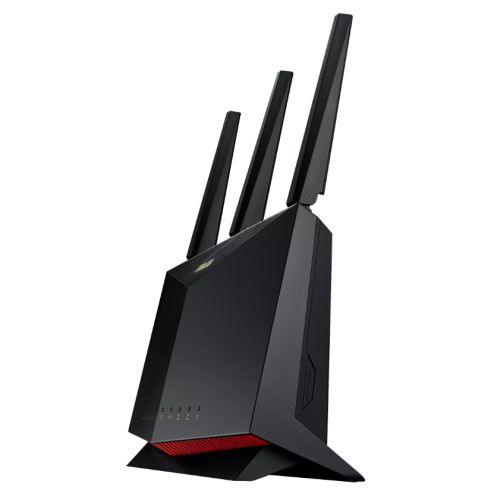 Asus (RT-AX86U PRO) AX5700 Wireless Dual Band Gaming Wi-Fi 6 Router, 2.5G LAN, Mobile Game Mode, AiProtection Pro, Sharable Secure VPN, AiMesh, PS5 Compatible - X-Case.co.uk Ltd