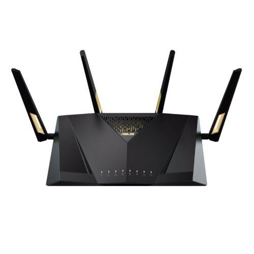 Asus (RT-AX88U PRO) AX6000 Dual Band Gaming Wi-Fi 6 Router, 2x 2.5G Ports, USB, MU-MIMO, AiProtection Pro, AiMesh Support - X-Case.co.uk Ltd