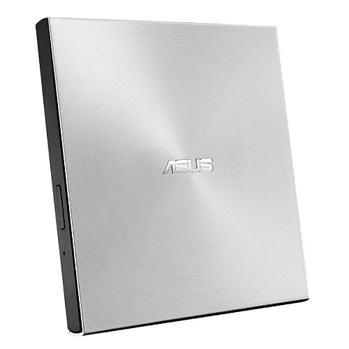 Asus (SDRW-08U8M-U) ZenDrive U8M External Ultra-Slim 8X DVD Writer, USB Type-C, M-DISC Support, Silver - X-Case.co.uk Ltd