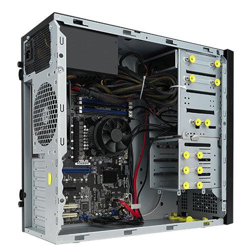 Asus (TS100-E11-PI4) Intel Xeon E Workload-Optimised Server, Intel C256, S 1200, 4x DDR4, 3x 3.25", 1x 2.25", 6 x SATA, 2x M.2, Dual GB LAN, 550W - X-Case.co.uk Ltd