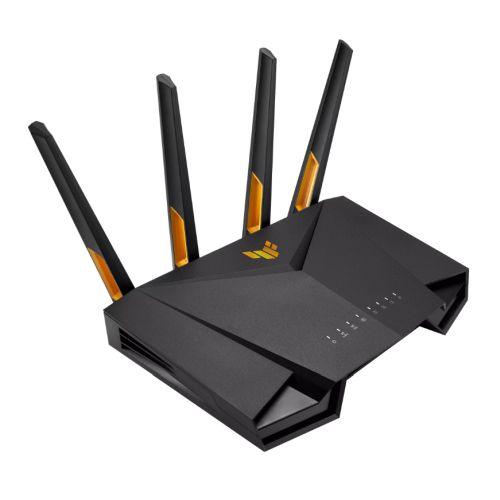 Asus (TUF-AX3000 V2) TUF Gaming AX3000 Dual Band Wi-Fi 6 Router, Mobile Game Mode, 3 Steps Port Forwarding, 2.5G LAN, AiMesh, AiProtection Pro - X-Case.co.uk Ltd