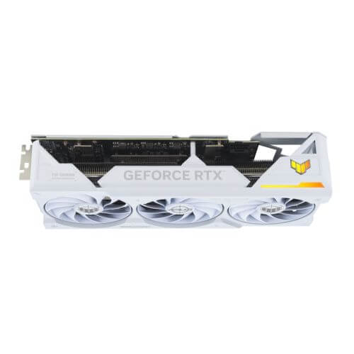 Asus TUF GAMING RTX4070 Ti SUPER OC White, 16GB DDR6X, 2 HDMI, 3 DP, 2670MHz Clock, RGB Lighting, Overlocked - X-Case.co.uk Ltd