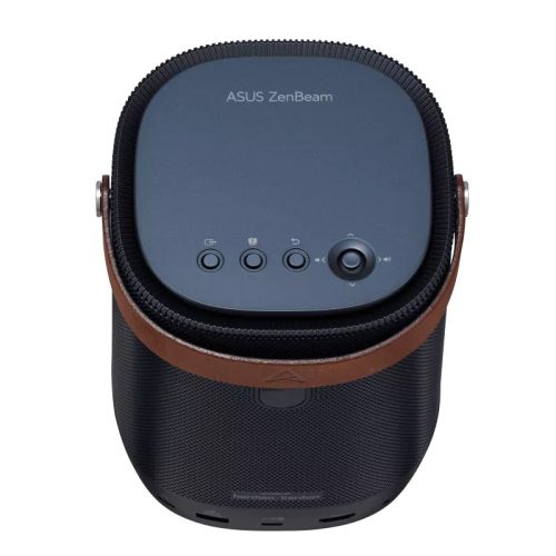 Asus ZenBeam Latte L2 Smart Portable Projector, 960 LED Lumens, 1080p, Android 12 TV, Harman Kardon Audio, 65Wh Battery - X-Case.co.uk Ltd