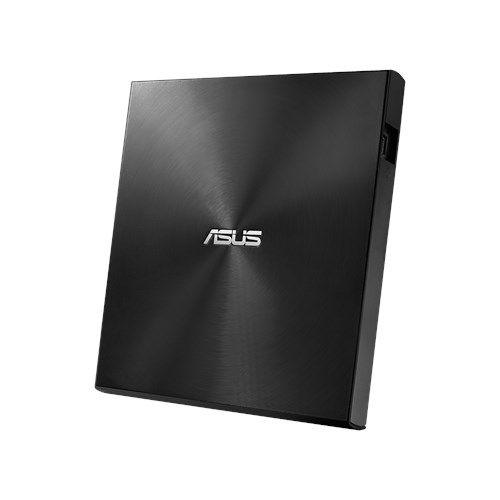 Asus (ZenDrive U9M) External Slimline DVD Re-Writer, USB-A / USB-C, 8x, M-Disc Support, Cyberlink Power2Go 8, Black - X-Case.co.uk Ltd