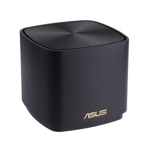 Asus (ZenWiFi XD4 Plus) AX1800 Dual Band Mesh Wi-Fi 6 System, Single Unit, AiMesh, AiProtection, Wall Mountable, Black - X-Case.co.uk Ltd