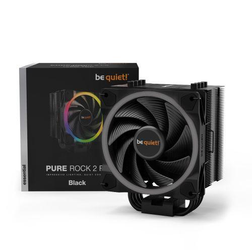 Be Quiet! BK033 Pure Rock 2 FX RGB Heatsink & Fan, Intel & AMD Sockets, 12cm ARGB PWM Fan, 150W TDP - X-Case.co.uk Ltd