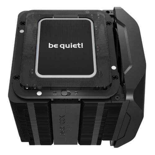 Be Quiet! BK037 Dark Rock Elite Heatsink & Fan, Intel/AMD, 2 Silent Wings Fans, Speed Switch, ARGB Top Cover, 280W TDP - X-Case.co.uk Ltd