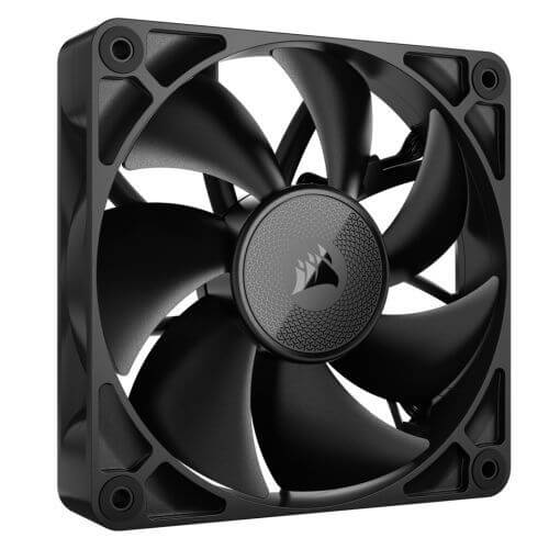 Corsair iCUE LINK RX120 12cm PWM Case Fans x3, Magnetic Dome Bearing, 2100 RPM, iCUE LINK Hub Included, Black - X-Case