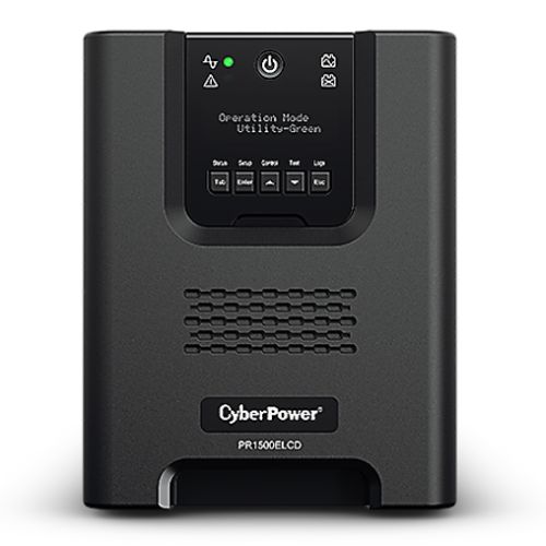 CyberPower 1500VA Line Interactive Tower Pro UPS, 1350W, LCD Display, 8x IEC, AVR Energy Saving, Hot-Swap Batteries - X-Case.co.uk Ltd