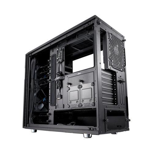 Fractal Design Define R6 (Black TG) Gaming Case w/ Clear Glass Window, E-ATX, No PSU, Modular Design, 3 Fans, Fan Hub, Sound Dampening - X-Case.co.uk Ltd