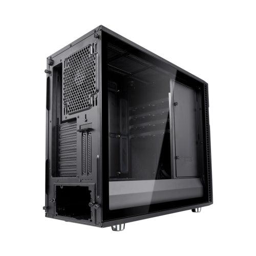Fractal Design Define R6 (Black TG) Gaming Case w/ Clear Glass Window, E-ATX, No PSU, Modular Design, 3 Fans, Fan Hub, Sound Dampening - X-Case.co.uk Ltd