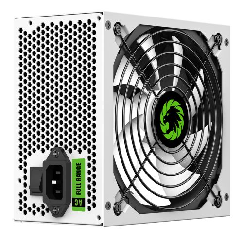 GameMax 550W GP550 White PSU, Fully Wired, 80+ Bronze, Power Lead Not Included - X-Case