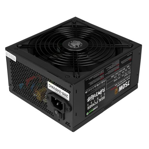 GameMax 750W RPG Rampage Fully Modular PSU, 80+ Bronze, Flat Black Cables, Power Lead Not Included - X-Case.co.uk Ltd