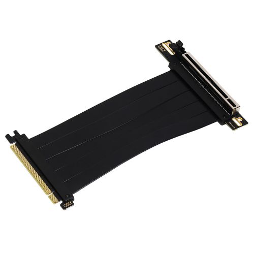 GameMax PCIe 4.0 174mm Extension Riser Cable, Gold Plated Connections - X-Case