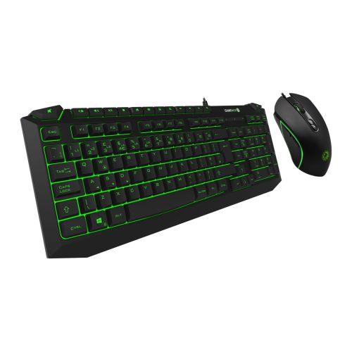 GameMax Pulse 7-Colour LED Gaming Desktop Kit w/ Pulsing Mouse, Multimedia, Anti-Ghosting, 600-3200 DPI Mouse, Sound Activated LED Effects - X-Case.co.uk Ltd