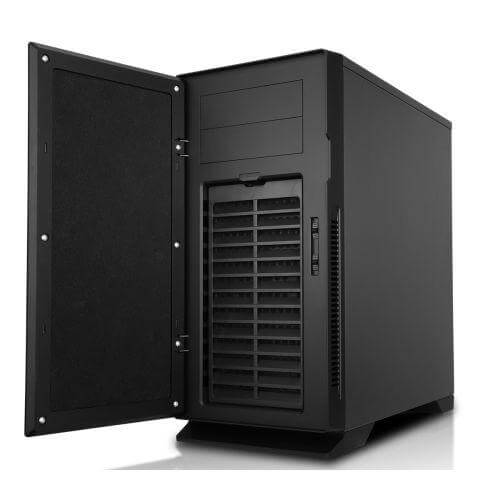 GameMax Silent Gaming Case w/ Sound Proofing, ATX, Full Mesh Front, Changeable Top Panel, Rear Fan, Fan Controller, Card Reader, Black - X-Case.co.uk Ltd