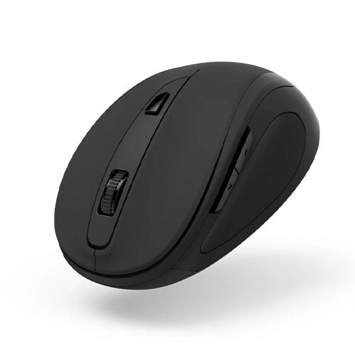 Hama MC-400 V2 Compact Wireless Optical Mouse, 6 Buttons, 800-1600 DPI, Black - X-Case.co.uk Ltd