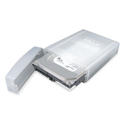 Icy Box (IB-AC602A) 3.5" Hard Drive Anti-Shock Protective Box, Fall/Dust/Splash Protection, Stackable - X-Case.co.uk Ltd