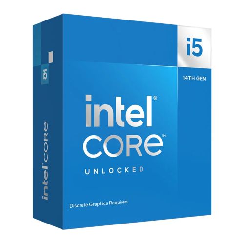 Intel Core i5-14600KF, CPU, 1700, 3.5 GHz (5.3 Turbo), 14-Core, 125W (181W Turbo), 10nm, 24MB Cache, Overclockable, Raptor Lake Refresh, No Graphics, NO HEATSINK/FAN - X-Case.co.uk Ltd