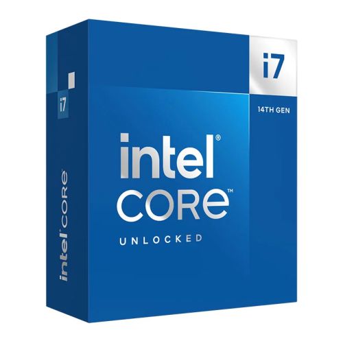 Intel Core i7-14700K CPU, 1700, 3.4 GHz (5.6 Turbo), 20-Core, 125W (253W Turbo), 10nm, 33MB Cache, Overclockable, Raptor Lake Refresh, NO HEATSINK/FAN - X-Case.co.uk Ltd