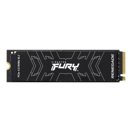 Kingston 2TB Fury Renegade M.2 NVMe SSD, M.2 2280, PCIe4, 3D TLC NAND, R/W 7300/7000 MB/s, 1M/1M IOPS, Aluminium Heatspreader, PS5 Compatible - X-Case.co.uk Ltd