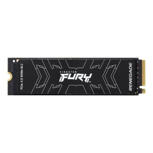 Kingston 4TB Fury Renegade M.2 NVMe SSD, M.2 2280, PCIe4, 3D TLC NAND, R/W 7300/7000 MB/s, 1M/1M IOPS, Aluminium Heatspreader, PS5 Compatible - X-Case.co.uk Ltd